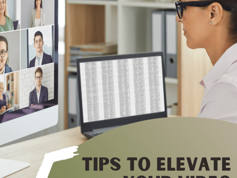 Lights, Camera, Action! Five Tips to Elevate Your Video Conferencing Game in Your Home&nbsp;Office