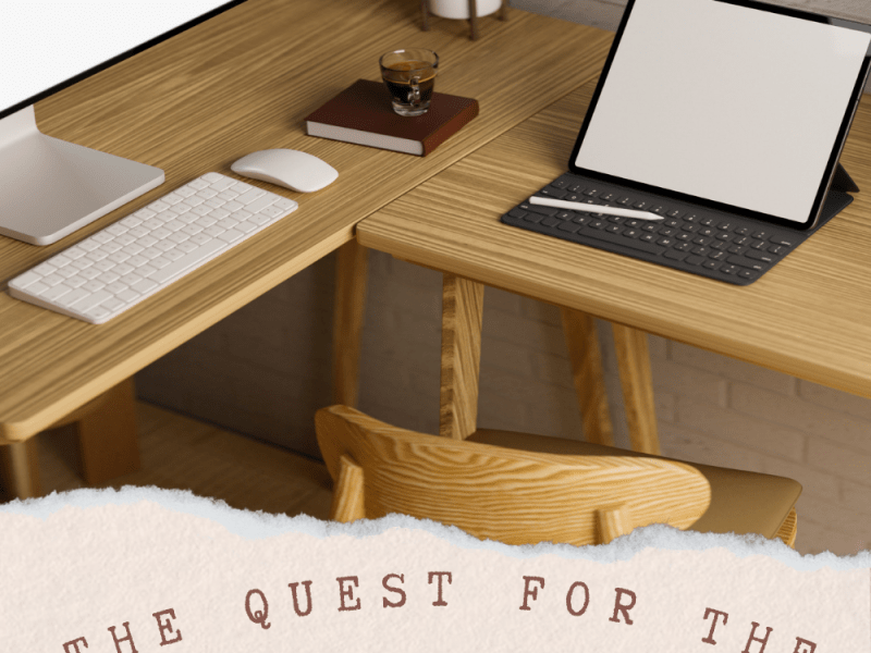 The Quest for the Perfect Desk: A Personal Journey to an L-Shaped&nbsp;Solution