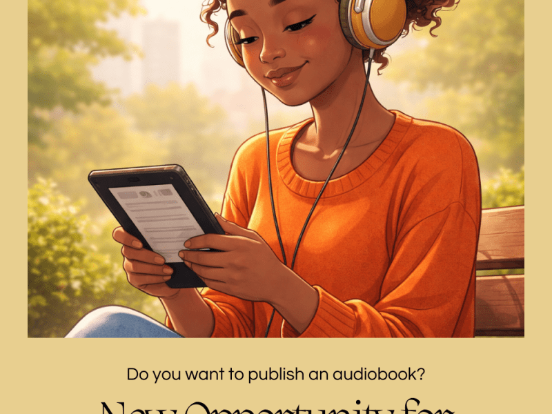 New Opportunity for Audiobook Publishing for Indie&nbsp;Authors