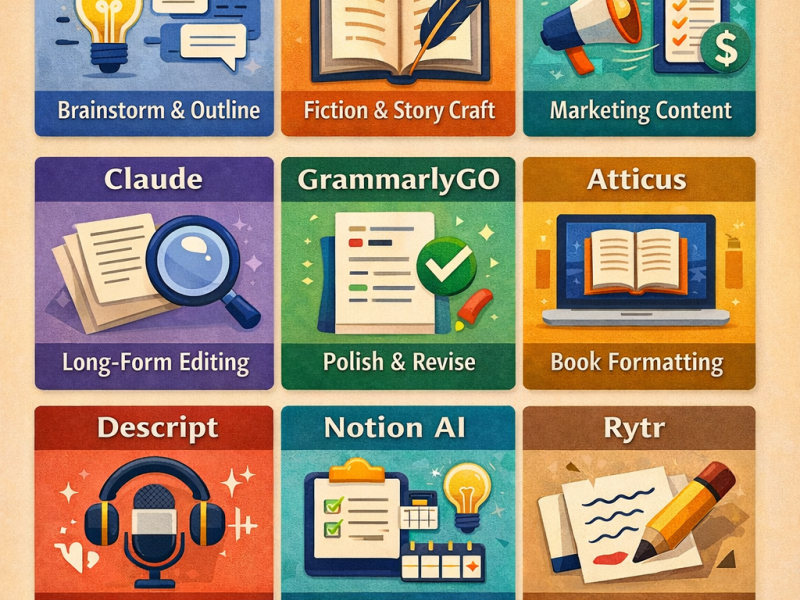 The Best AI Tools for Authors in 2026: Write Smarter, Publish&nbsp;Faster