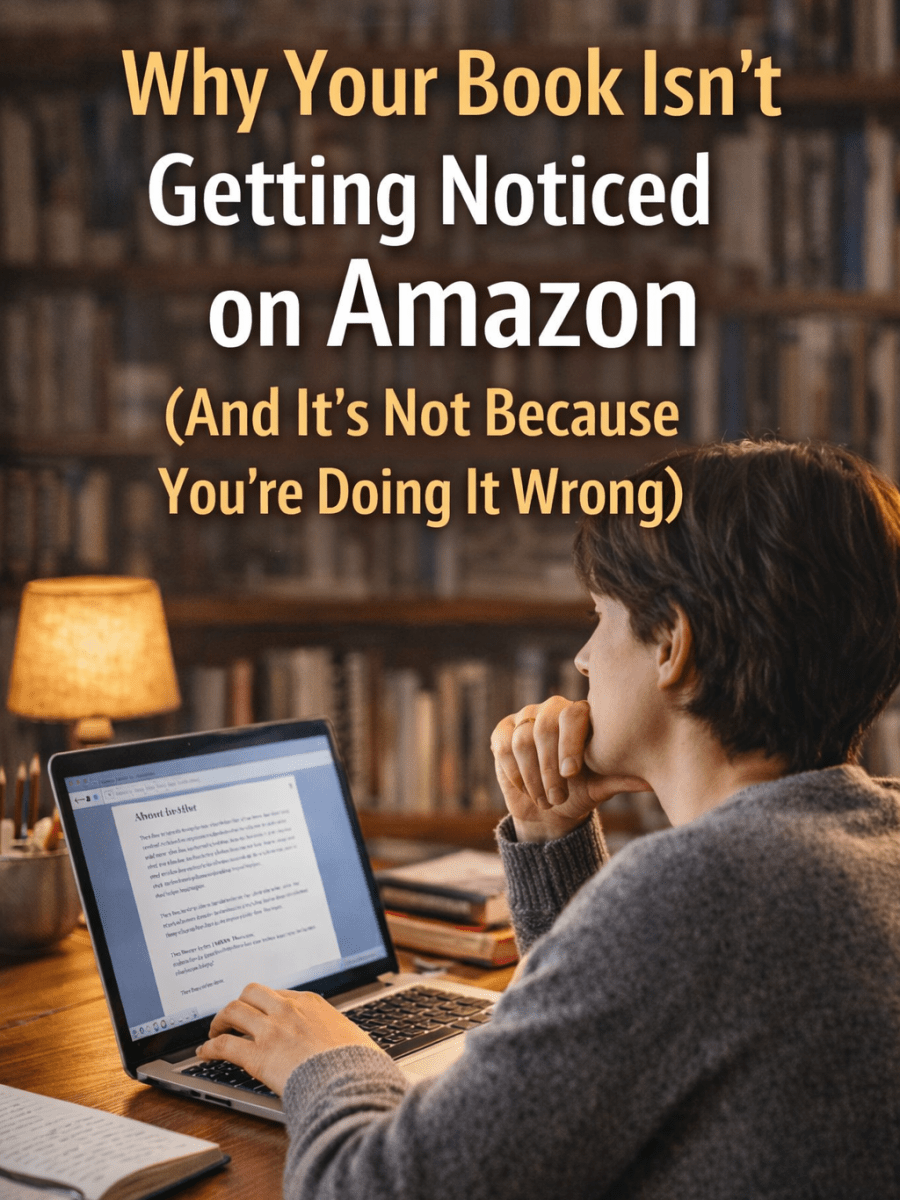 Why Your Book Isn’t Getting Noticed on Amazon (And It’s Not Because You’re Doing It&nbsp;Wrong)